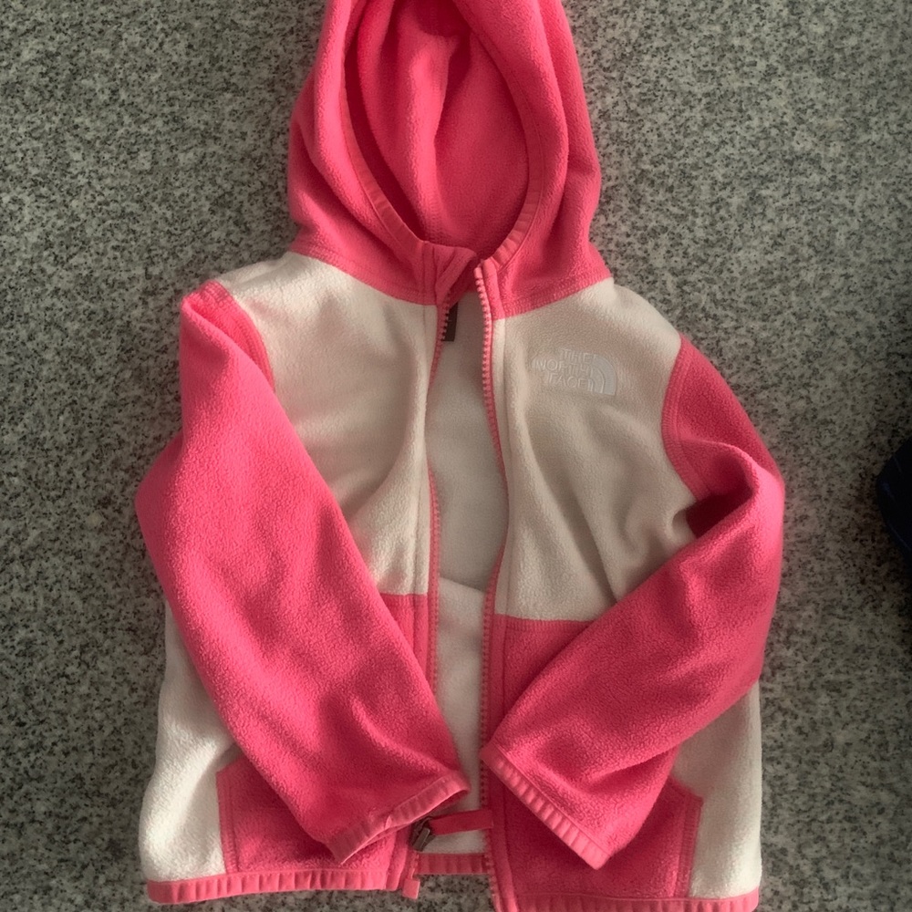 Girls North Face Fleece with Hood